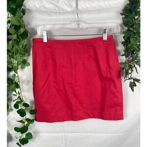 Fossil bright pink mini skirt